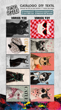 DTF Textil — VARIOS 938 y VARIOS 939 (29 × 100 cm)