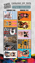 DTF Textil — VARIOS 940 y VARIOS 941 (29 × 100 cm)