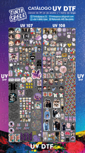 DTF UV — UV 107 y UV 108 (29 × 100 cm)