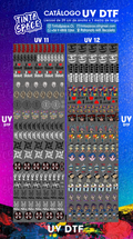 DTF UV — UV 11 y UV 12 (29 × 100 cm)