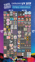 DTF UV — UV 111 y UV 112 (29 × 100 cm)