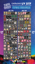 DTF UV — UV 113 y UV 114 (29 × 100 cm)