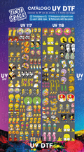 DTF UV — UV 117 y UV 118 (29 × 100 cm)