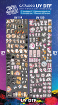 DTF UV — UV 119 y UV 120 (29 × 100 cm)