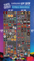 DTF UV — UV 127 y UV 128 (29 × 100 cm)