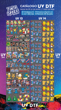DTF UV — UV 13 y UV 14 (29 × 100 cm)