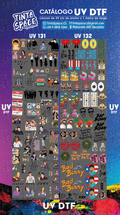 DTF UV — UV 131 y UV 132 (29 × 100 cm)