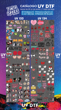 DTF UV — UV 133 y UV 134 (29 × 100 cm)