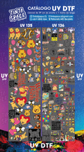 DTF UV — UV 135 y UV 136 (29 × 100 cm)