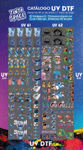 DTF UV — UV 61 y UV 62 (29 × 100 cm)