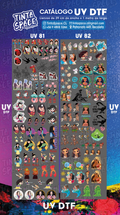 DTF UV — UV 81 y UV 82 (29 × 100 cm)