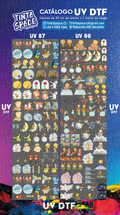 DTF UV — UV 87 y UV 88 (29 × 100 cm)