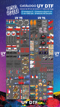 DTF UV — UV 95 y UV 96 (29 × 100 cm)