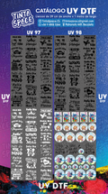 DTF UV — UV 97 y UV 98 (29 × 100 cm)
