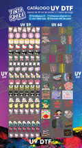 Catálogo DTF UV UV 59 y UV 60 con marca de agua suave Tinta Space