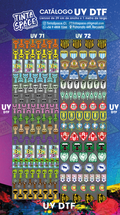 Catálogo DTF UV UV 71 y UV 72 con marca de agua suave Tinta Space
